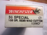 WINCHESTER SUPER X 38 SPECIAL - 2 of 2
