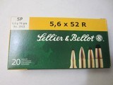 LELLIER & BELLOT 5.6X52 R ((22 SAVAGE HIGH POWER))) - 1 of 2
