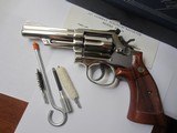 SMITH & WESSON MODEL 19-4 NICKEL W/BOX - 2 of 11