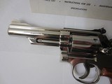 SMITH & WESSON MODEL 19-4 NICKEL W/BOX - 8 of 11