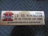 FACTORY REMINGTON 25-06 AMMO
IN STOCK - 2 of 5