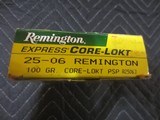 FACTORY REMINGTON 25-06 AMMO
IN STOCK - 5 of 5