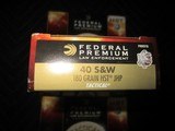 FEDERAL,WINCHESTER, SPEER 40 S&W AMMO IN STOCK - 4 of 5