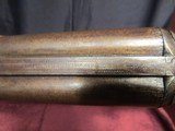 HAMMER DOUBLE BARREL 12GA MARKED BONEHILL LONDON - 4 of 13