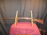 HAMMER DOUBLE BARREL 12GA MARKED BONEHILL LONDON - 1 of 13