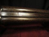 HAMMER DOUBLE BARREL 12GA MARKED BONEHILL LONDON - 9 of 13