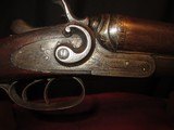 HAMMER DOUBLE BARREL 12GA MARKED BONEHILL LONDON - 6 of 13
