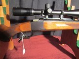 RUGER NUMBER 1B SINGLE SHOT CALIBER 22-250 WITH SCOPE - 2 of 4