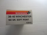 WINCHESTER SUPER-X
38-40 WCF CENTERFIRE RIFLE OR HANDGUN CARTRIDGES - 2 of 3