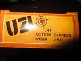 UZI AMMO 41 ACTION EXPRESS 170 GR JHP 50 RDS PER BOX - 2 of 2