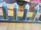 .56 CALIBER BILLINGHURST REQUA BATTERY LOADED IN PIANO-HINGED WITH 24 CARTRIDGES - 10 of 10