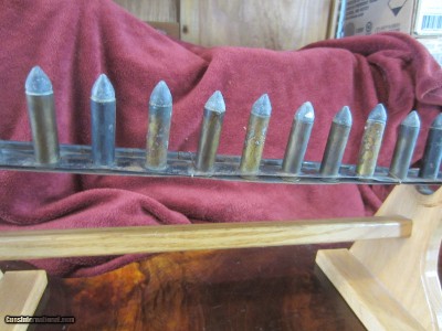 .56 CALIBER BILLINGHURST REQUA BATTERY LOADED IN PIANO-HINGED WITH 24 CARTRIDGES - Image 3 of 10