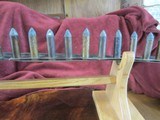 .56 CALIBER BILLINGHURST REQUA BATTERY LOADED IN PIANO-HINGED WITH 24 CARTRIDGES - 4 of 10