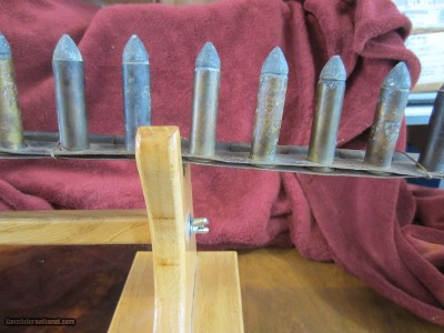 .56 CALIBER BILLINGHURST REQUA BATTERY LOADED IN PIANO-HINGED WITH 24 CARTRIDGES - Image 5 of 10