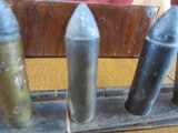 .56 CALIBER BILLINGHURST REQUA BATTERY LOADED IN PIANO-HINGED WITH 24 CARTRIDGES - 9 of 10