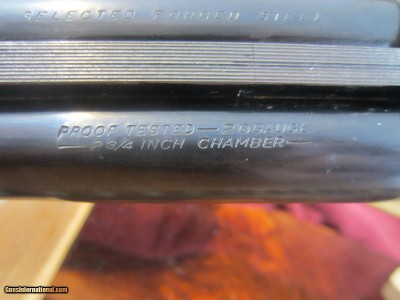 STEVENS DOUBLE BARREL 20GA MODEL 311 - Image 7 of 9