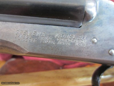 STEVENS DOUBLE BARREL 20GA MODEL 311 - Image 9 of 9
