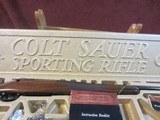 COLT SAUER RIFLE CALIBER 30-06 NEW IN BOX - 5 of 17