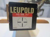 LEUPOLD M8-10X AO SCOPE
WITH BOX - 3 of 3