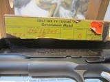 COLT GOVERMENT MODEL MK 1V SERIES 70 45 ACP WITH BOX - 2 of 11