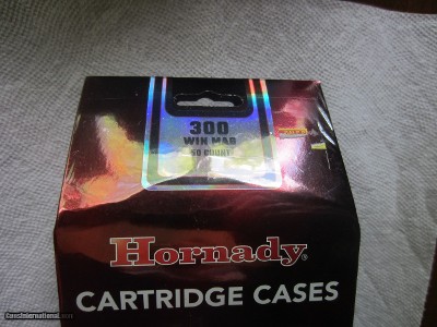 NEW UNPRIMED BRASS 300 WIN MAG HORNADY50 COUNT - Image 2 of 3