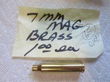 7MM REMINGTON MAG ONCE FIRED BRASS 65 CASES - 2 of 2