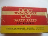 WINCHESTER AMMO 257 ROBERTS - 1 of 2