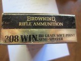 BROWNING 308WIN 180 SOFT POINT SEMI SPITZER - 2 of 2
