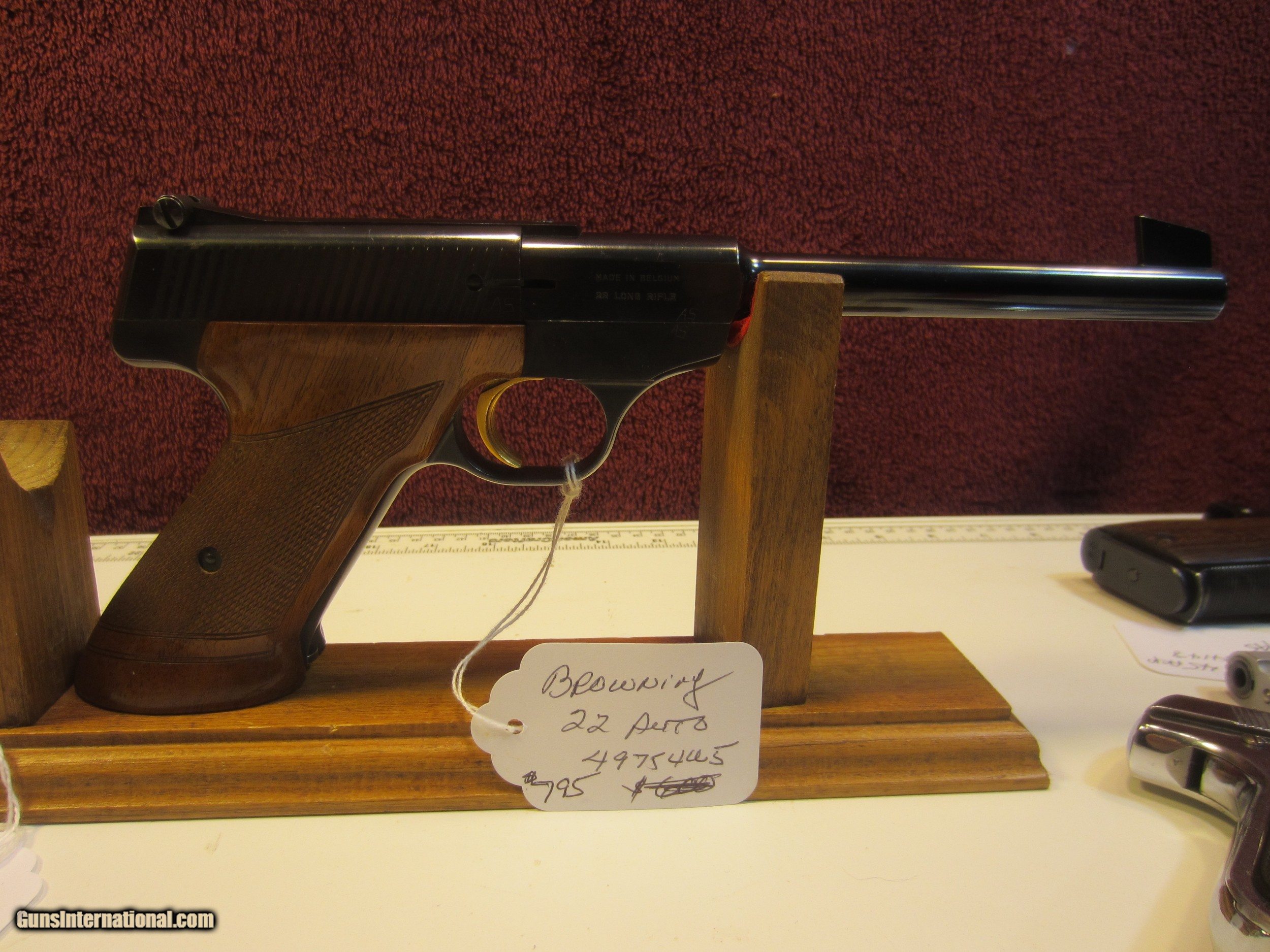 Browning Challenger 22 Lr Caliber Made In Belgium 2233