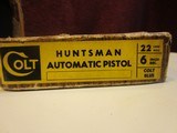 COLT
HUNTSMAN 22 L.R MFG DATE 1960 W/FACTORY BOX - 2 of 14