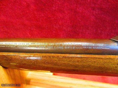 WINCHESTER MODEL 60 SINGLE SHOT CALIBER 22 SHORT, LONG & LONG RIFLE - Image 7 of 10