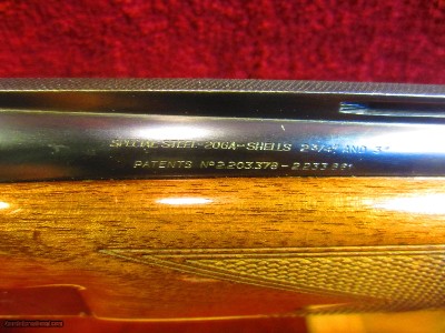 BROWNINGSUPERPOSED 20GA MFG DATE 1968 - Image 4 of 15
