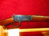 WINCHESTER MODEL 94 CARBINE CALIBER 30 WCF MFG DATE 1947 LONG FOREARM WOOD - 1 of 15