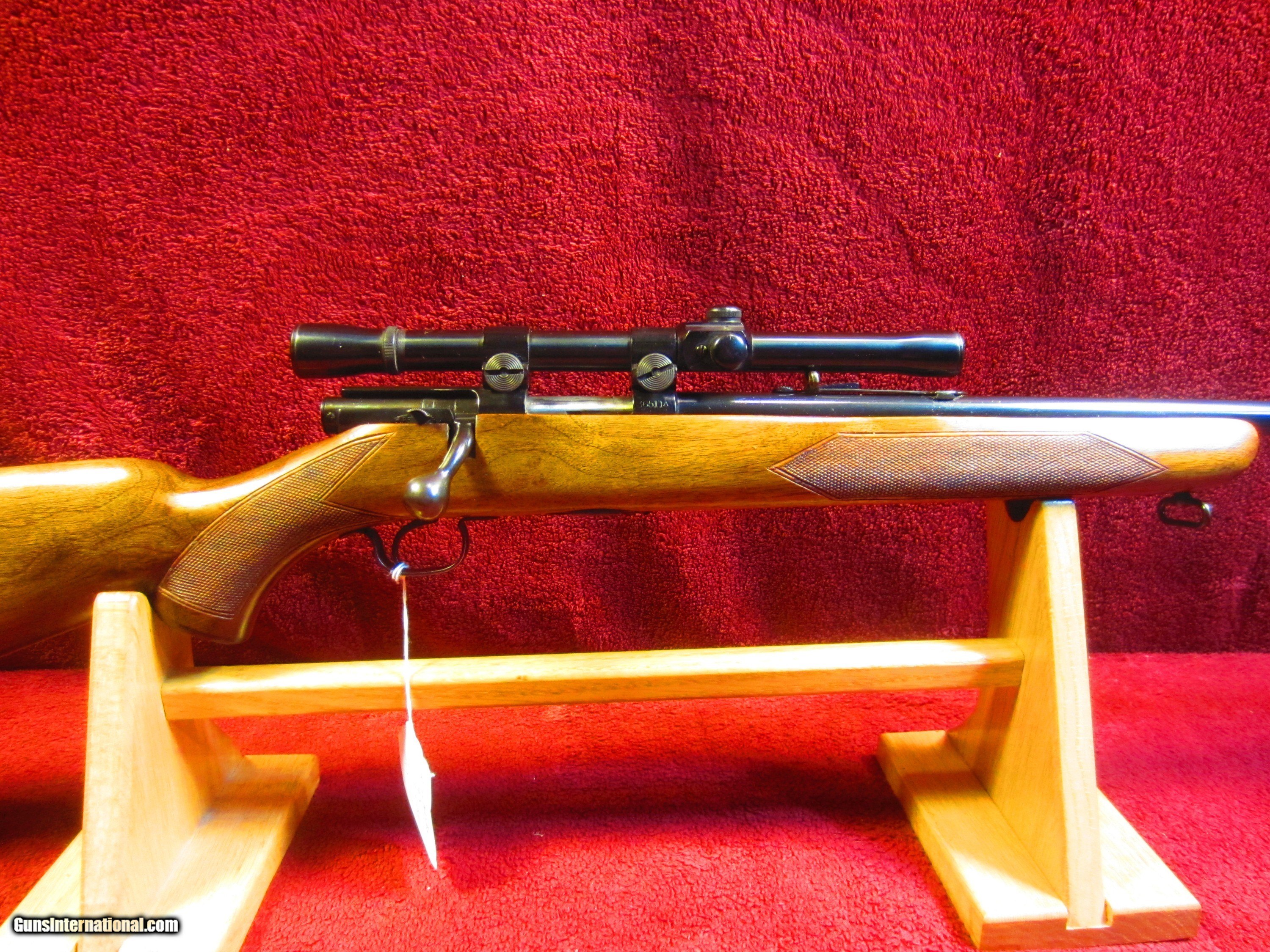 WINCHESTER MODEL 43 DELUXE 218 BEE SERIAL 36511A LATE MODEL 1950'S for sale