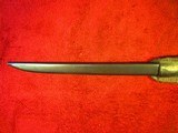 JAP MODEL 30 BAYONET WITH LEATHER FROG AND BLUED BLADE - 4 of 10