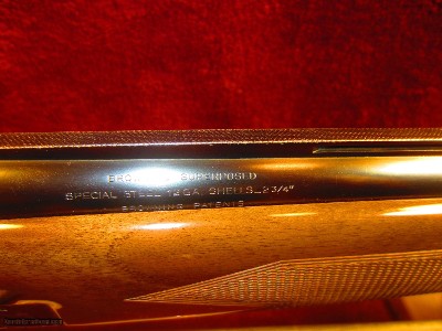 BROWNING SUPERPOSED SUPER LIGHT12GAMADE IN 1973 - Image 3 of 21