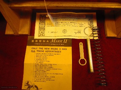BREDA MARK 11 20GATHREE INCH MAGWITHALL PAPERS AND TOOLS - Image 5 of 10