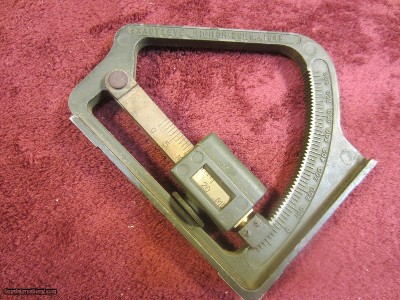CLINOMETER MACHINE GUN M1917 EXACT LEVEL HIGH BRIDGE N.J. 1943 MARKED