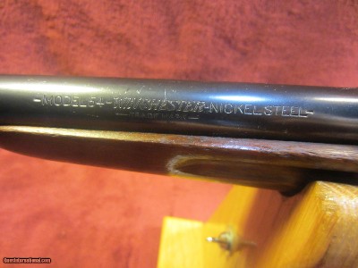WINCHESTER MODEL 54 30-06 CARBINE SERAL 25554A - Image 9 of 14