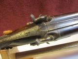 BELGIUM MADE DOUBLE 12GA MUZZLE LOADER - 11 of 12