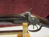 BELGIUM MADE DOUBLE 12GA MUZZLE LOADER - 2 of 12