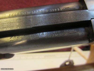 STEVENS MODEL 311C 410 GA DOUBLE BARREL - Image 9 of 10