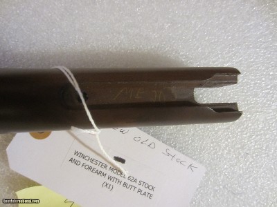 WINCHESTER MODEL 62ABUTT STOCK AND FOREARM - Image 4 of 6