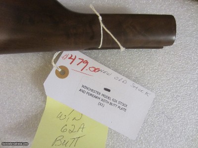 WINCHESTER MODEL 62ABUTT STOCK AND FOREARM - Image 3 of 6