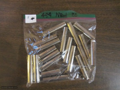 444 Marlin 20 Count Unprimed Nickel Finish