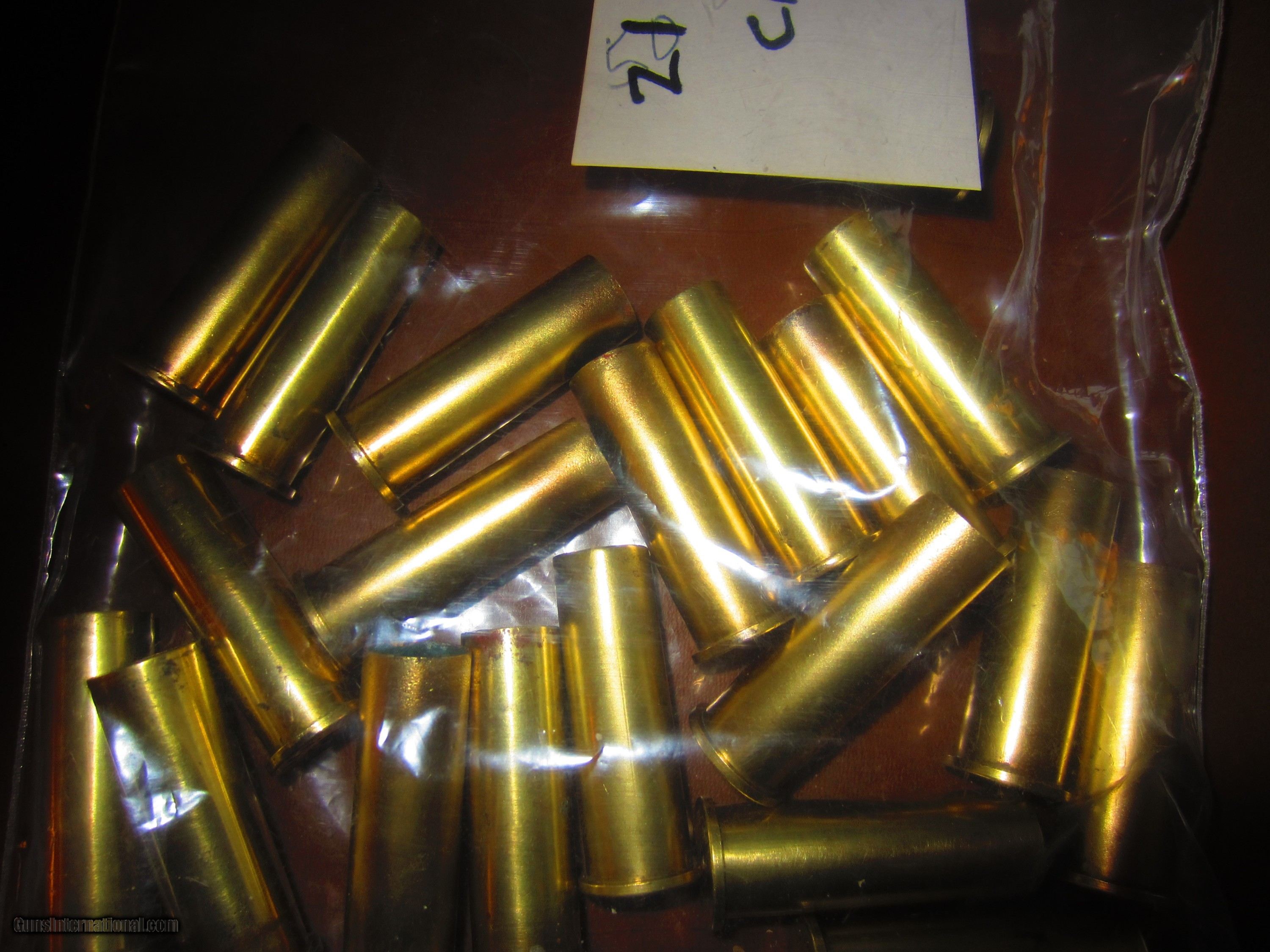 50-70 Caliber 21 Cases Once Fired Brass for sale