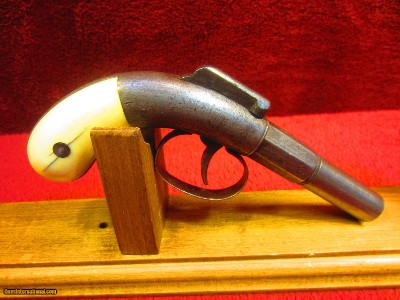 ANTIQUE ALLEN & WHEELOCK PERCUSIONWITH IVORY GRIPS - Image 2 of 7