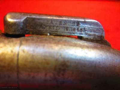 ANTIQUE ALLEN & WHEELOCK PERCUSIONWITH IVORY GRIPS - Image 6 of 7