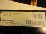 WINCHESTER MODEL 52 C 22 LONG RIFLEMADE BY BROWNING - 10 of 10