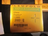 LEUPOLD4X12X40 A.O. WITH BOX AND PAPERS - 2 of 3